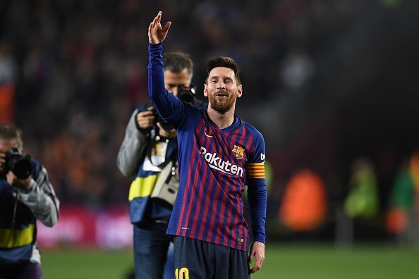 Lionel Messi is targeting his fifth UCL title.