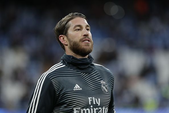 Real Madrid will be without their captain Sergio Ramos