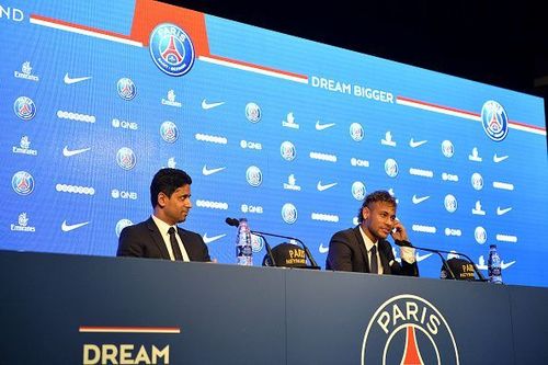 Neymar signing for PSG