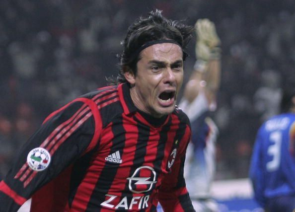 Filippo Inzaghi was one of Italy's best players during the late 90s and 2000s