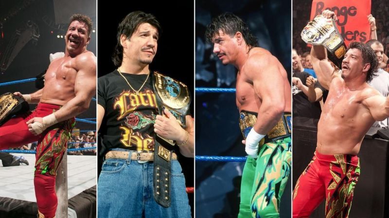 The legendary Eddie Guerrero held all the gold!