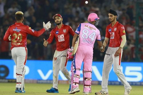 Kings XI Punjab survived a late Stuart Binny onslaught