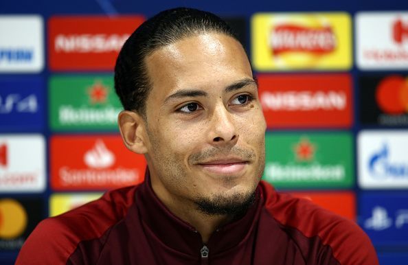 Virgil Van-Dijk-Liverpool Press Conference