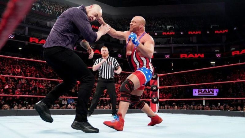 Will Baron Corbin actually be Kurt Angle's final WWE opponent? Let's hope not!