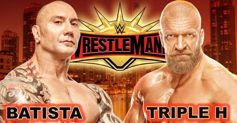 WrestleMania 35: No Holds Barred Match: Triple H vs Batista