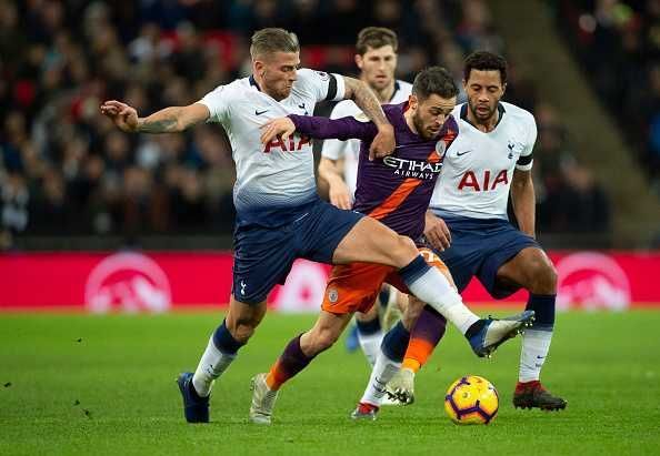 Tottenham Hotspurs vs Manchester City, Premier League