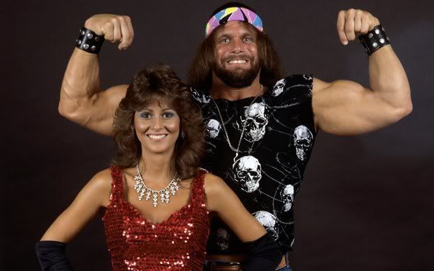 The Macho Man and Miss Elizabeth!