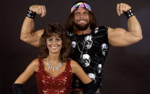 The Macho Man and Miss Elizabeth!