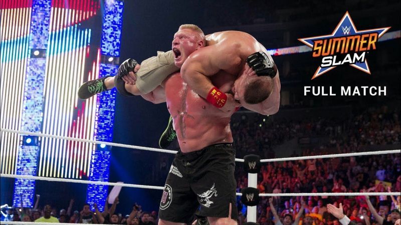 Lesnar squashed Cena