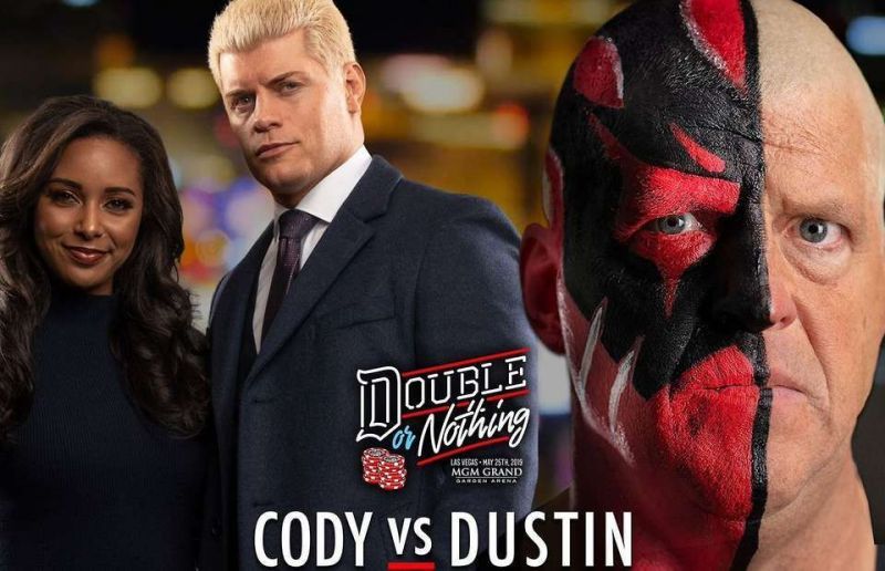 Image result for cody rhodes vs goldust aew