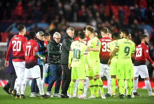 Manchester United suffered a 0-1 defeat to Barcelona at Old Trafford