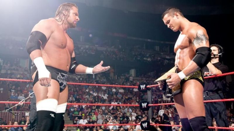 Triple H and Randy Orton have faced each other on numerous occasions