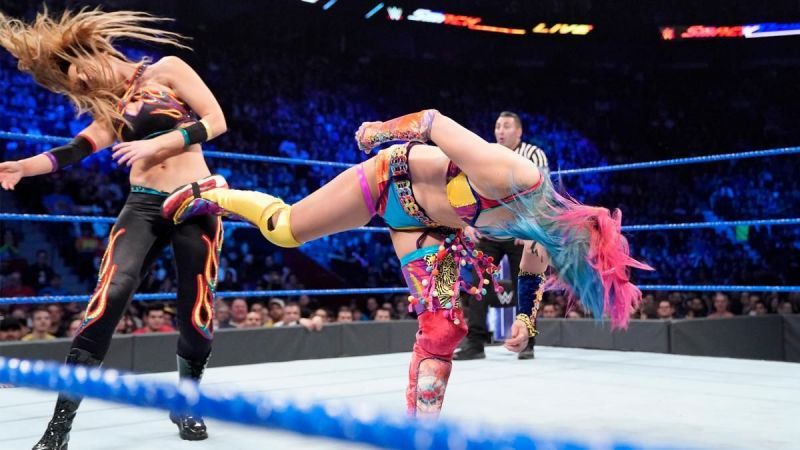 Asuka and Kairi Sane picked up an impressive victory on their debut