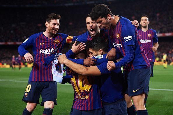 Barcelona would look to drive home their advantage