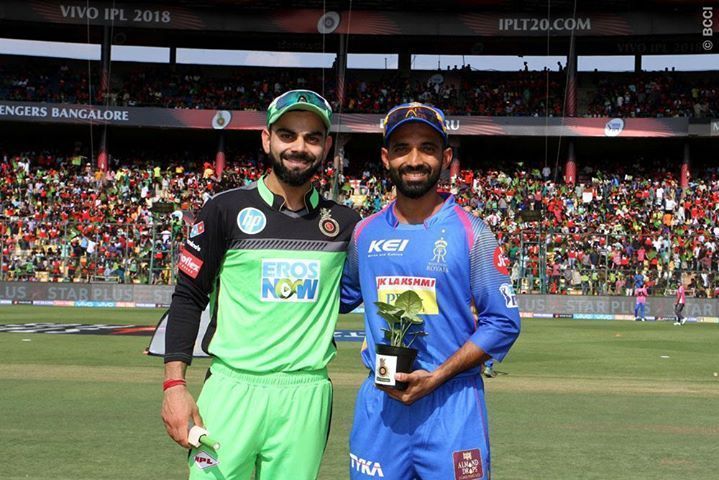 Virat Kohli and Ajinkya Rahane (Image credits: IPLT20.com/BCCI)