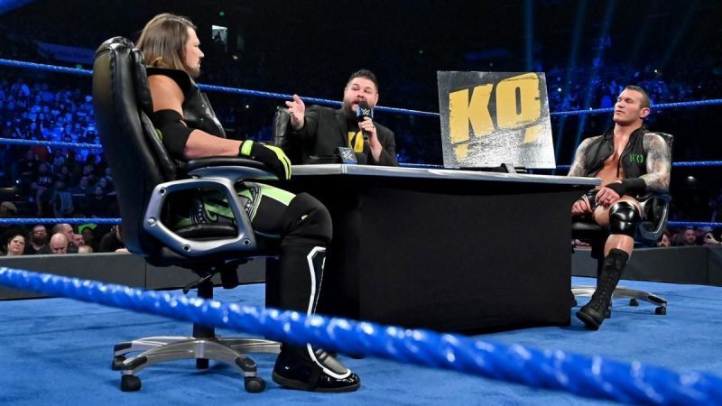 Kevin Owens has no rivalry at the moment.