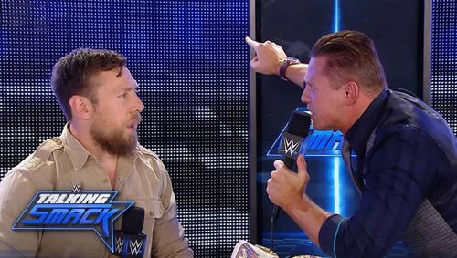 The usually cocky Miz was highly aggressive when he confronted Daniel Bryan on Talking Smack in 2016