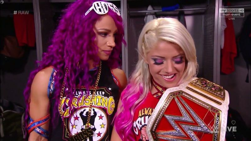 Was Sasha Banks supposed to lose to Alexa Bliss and that&#039;s part of it?
