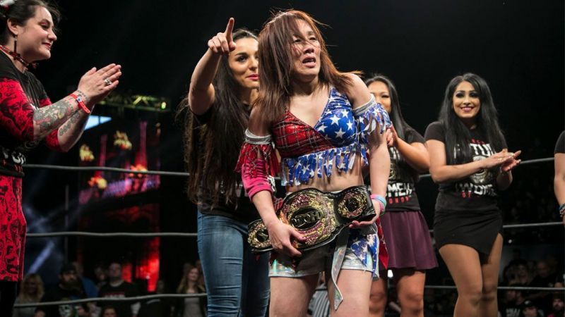 Sakai was the inaugural Women of Honor World Champion