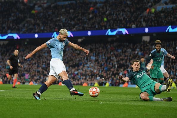 Sergio Aguero and Jan Vertonghen