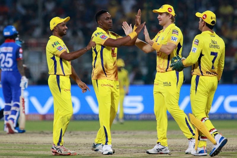 The CSK team members (picture courtesy: BCCI/iplt20.com)