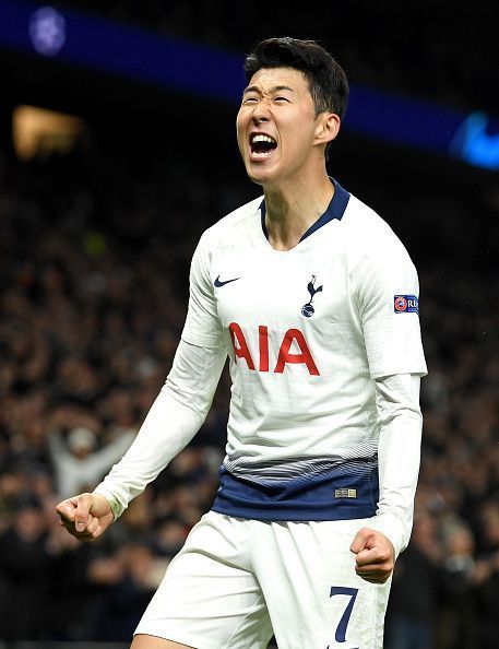 Tottenham Hotspur's Heung Min Son