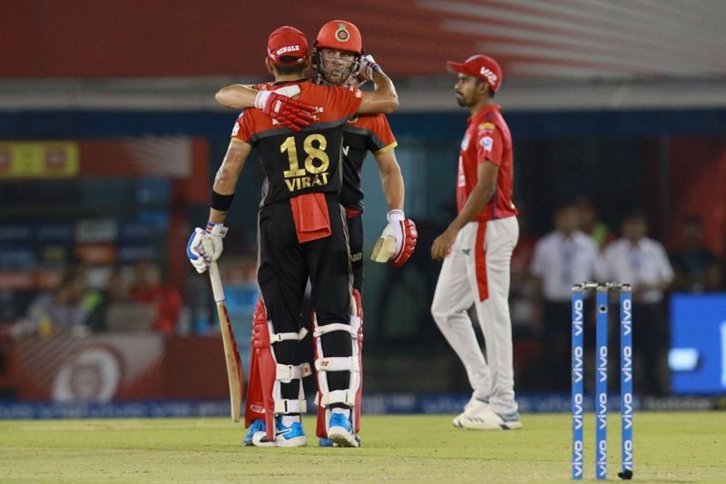 Kohli and ABD scored fifties&Acirc;&nbsp;for RCB (Pic credits: BCCI)