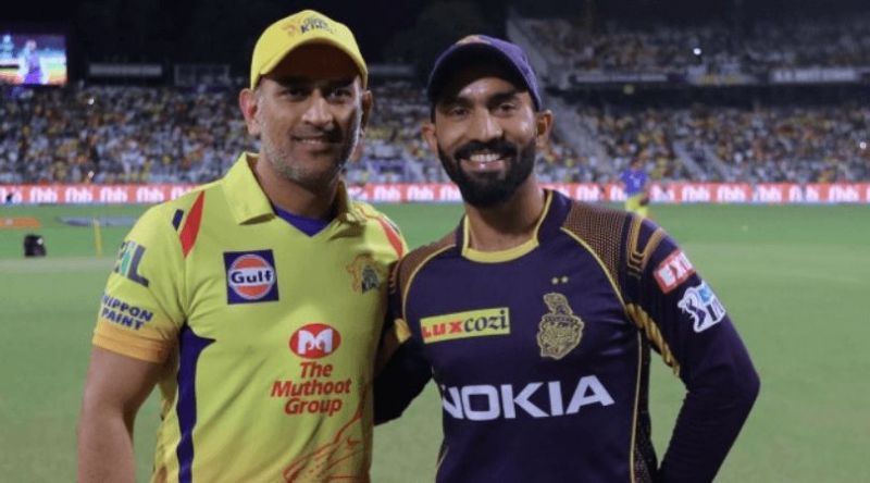 The Kolkata Knight Riders take on the Chennai Super Kings in Match 21 of IPL 2020