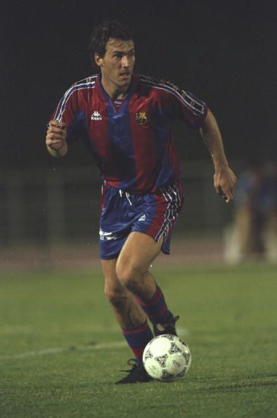 Laurent Blanc of Barcelona