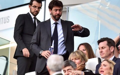 Andrea Agnelli, the Chairman of Juventus and the ECA.