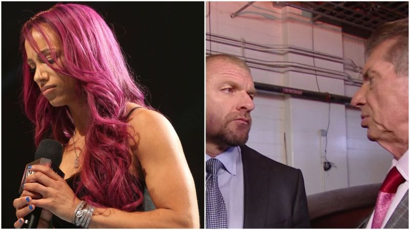 It&#039;s unclear who is in the meeting, but WWE definitely don&#039;t want Sasha Banks to leave