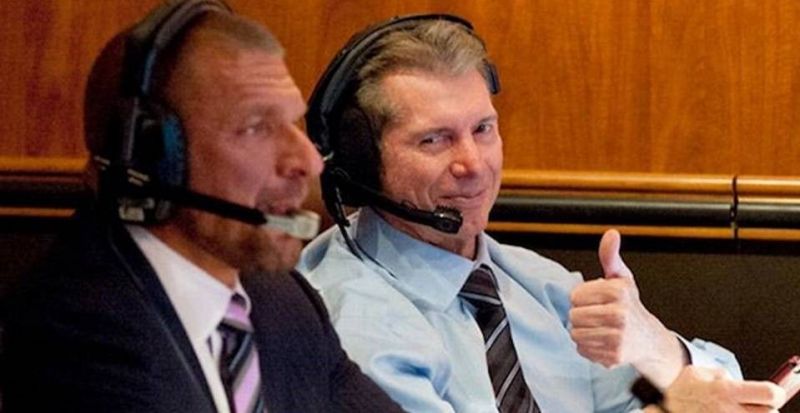 Triple H (left) and Vince McMahon (right) are constantly looking to hire the best talent in the professional wrestling industry, to the WWE