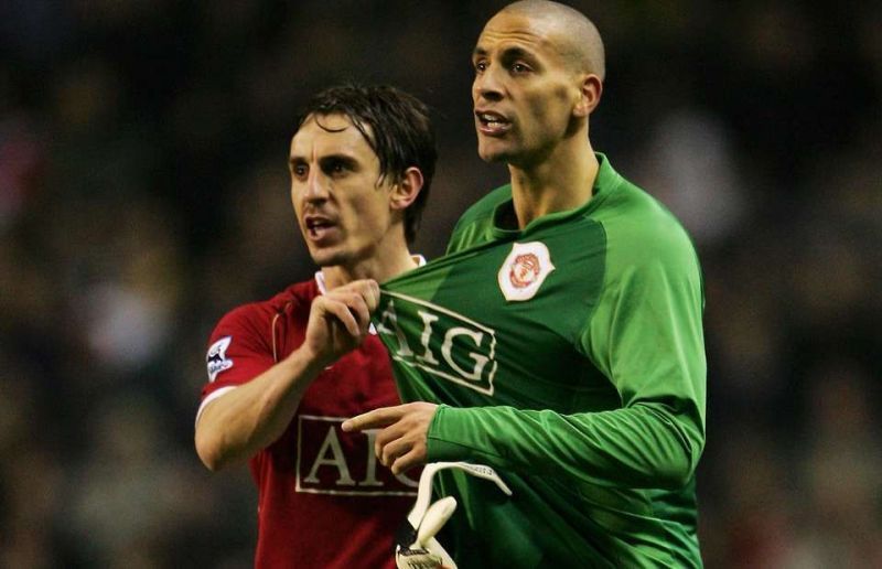 Gary Neville is regarded as one of the best right-backs to have played in the Premier League