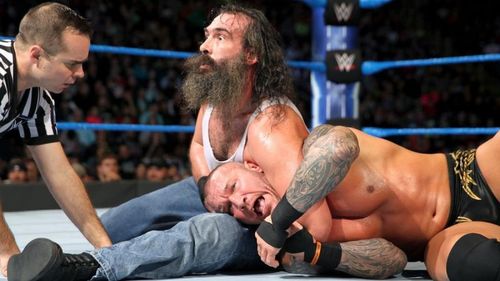 Looks like Luke Harper got Randy Orton into some Kendrick Lamar!