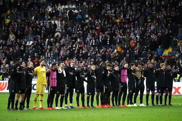 Eintracht Frankfurt v FC Internazionale - UEFA Europa League Round of 16: First Leg