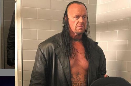 The Undertaker backstage on this week's RAW