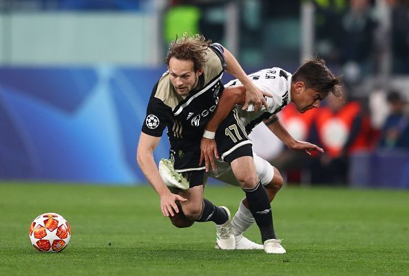 Blind was one of the better players for Ajax in the defence, sniffing out any and every danger.