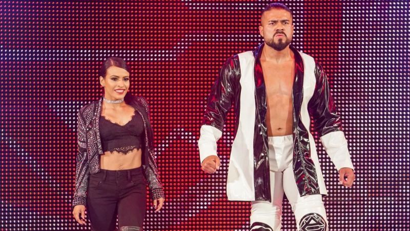 Andrade and Zelina Vega