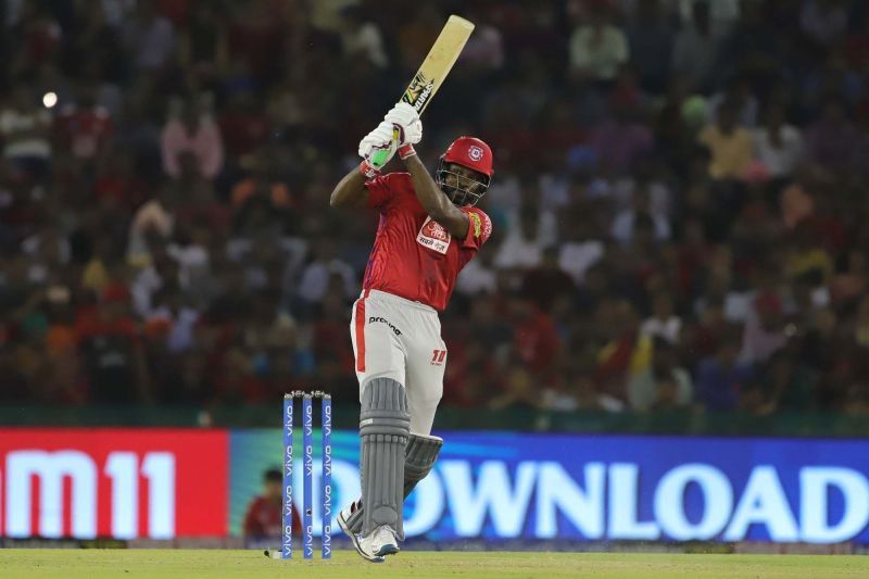 Chris Gayle missed his century by 1 run