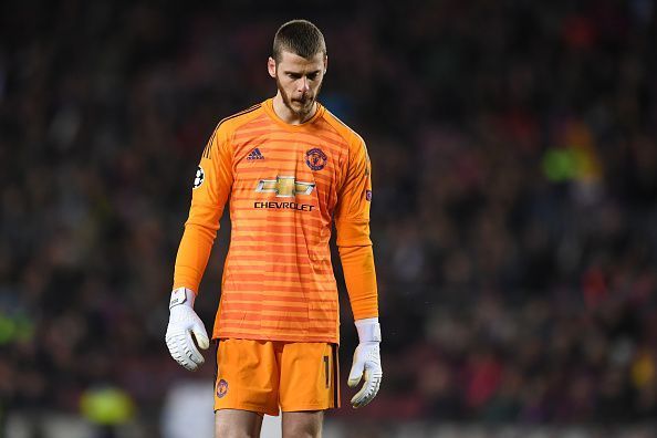 David de Gea has committed schoolboy errors in recent games