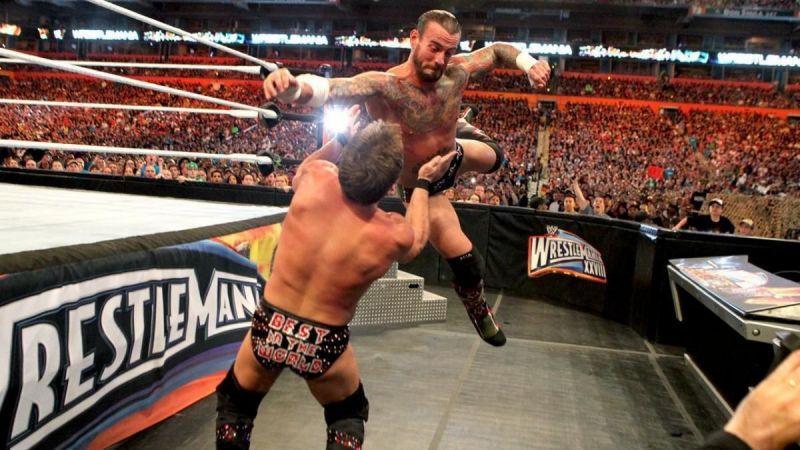 Jericho and Punk waged a war at WrestleMania 28