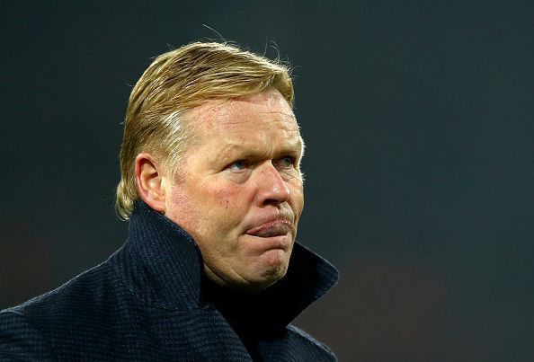 Koeman was a free kick exert during his days as a player