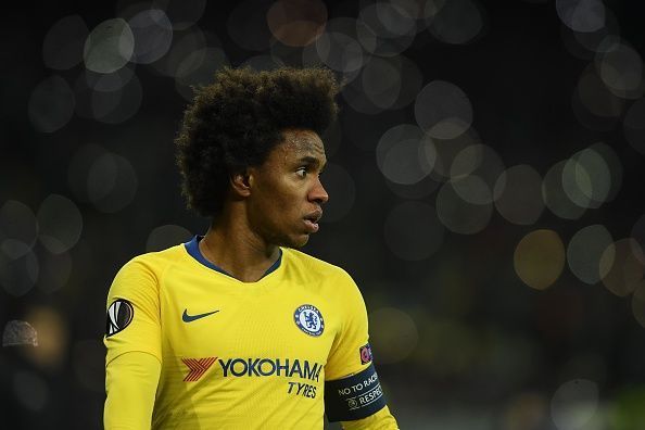 Willian has been heavily linked with Barcelona