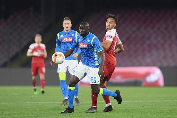 Napoli were left with a mountain to climb after a 0-2 loss in the first leg