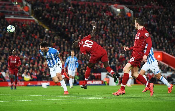 A sublime header from Sadio Man&Atilde;&copy;!