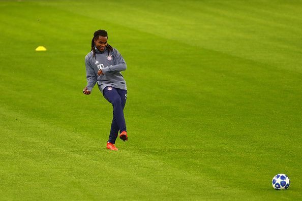 Renato Sanches during an FC Bayern Muenchen - Training Session