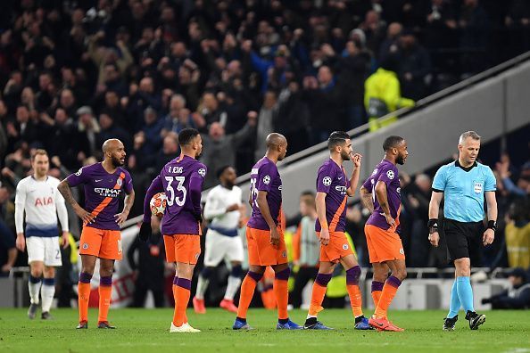 Tottenham Hotspur v Manchester City - UEFA Champions League Quarter Final: First Leg