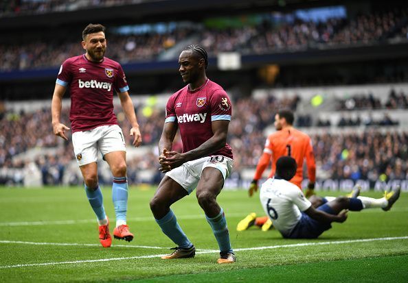 Michail Antonio took his winning goal exceptionally well - and then celebrated in style