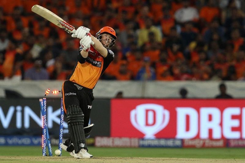 David Warner in action for SRH (Image Courtesy: BCCI/IPLT20)