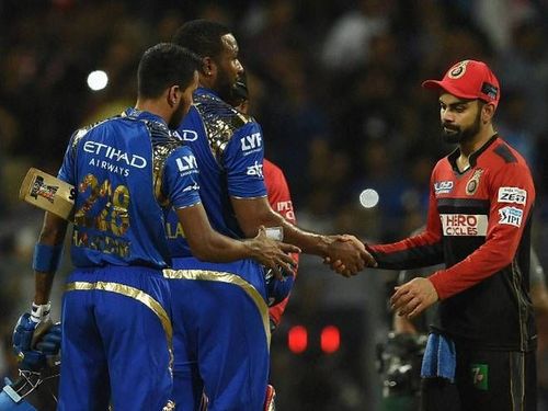 Hardik Pandya's 37* took Mumbai Indians to a 5 wicket win over RCB (picture courtesy: BCCI/iplt20.com)